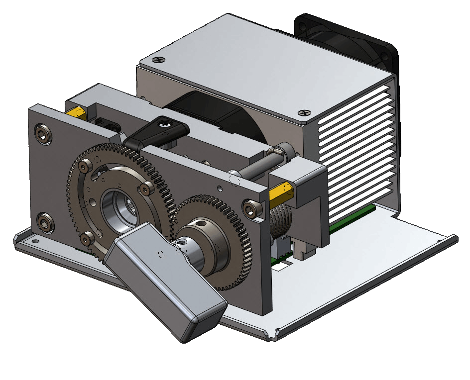 Assembled to light engine