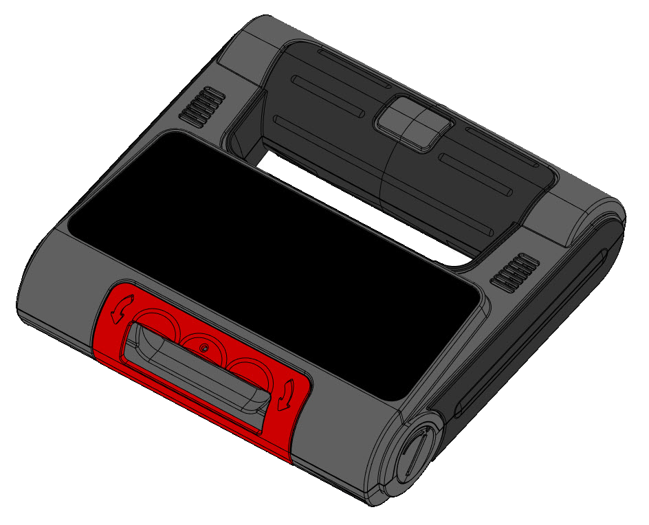 Defib Display and Speaker Side