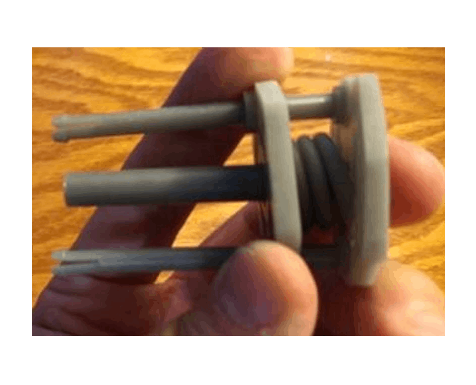 Small & very thin part, plan view