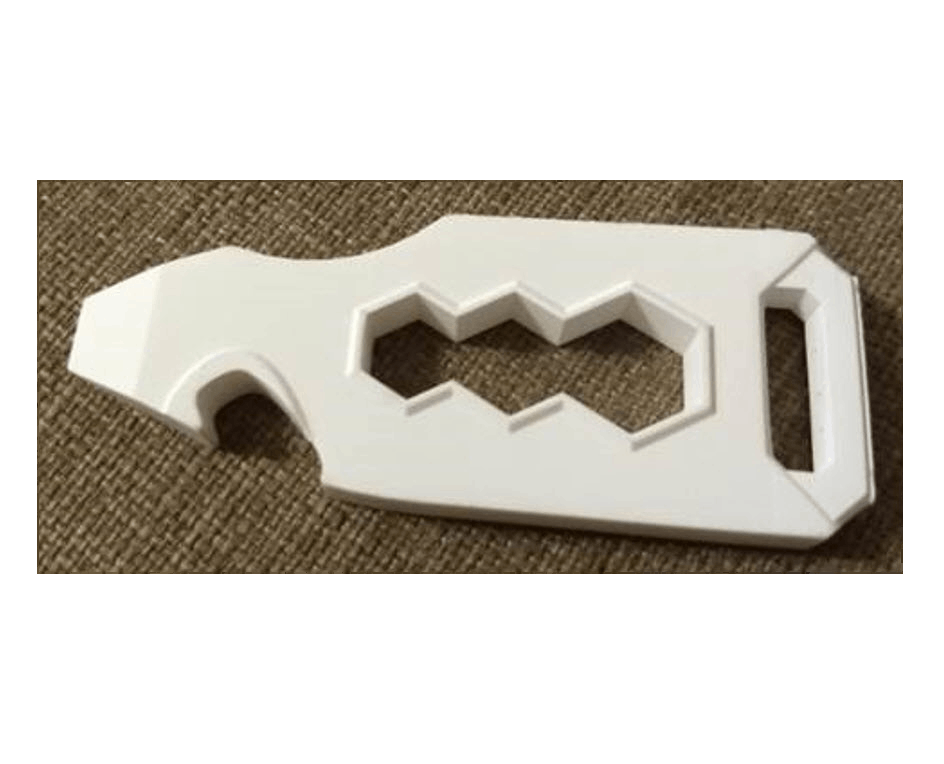 Small & very thin part, plan view